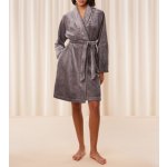 Triumph dámský župan Robes Fleece Robe 01 3091 šedá – Zboží Dáma