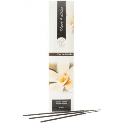 Boles D´olor Tyčinky vonné Black Edition Flor de Vainilla 20 ks – Hledejceny.cz