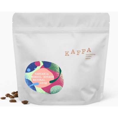 Kaffa Tanzania Mondul Estate zrnková 250 g – Hledejceny.cz