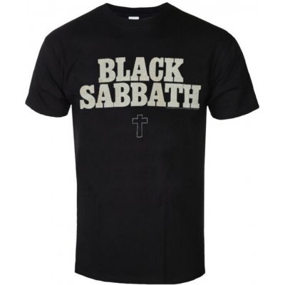 Tričko metal LOW FREQUENCY Black Sabbath Logo černá – Hledejceny.cz
