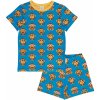 Dětské pyžamo a košilka Maxomorra Party Monkey modrá