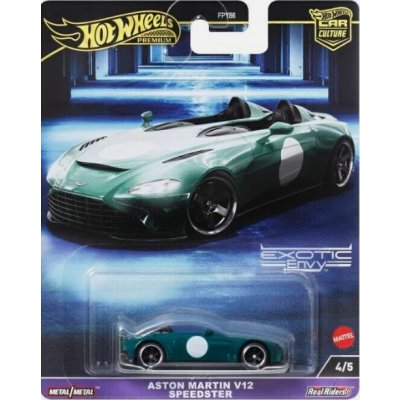 Hot Wheels FPY86 Prémiové auto velikáni Aston Martin V12 Speedster – Zboží Dáma