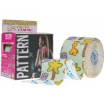 Rea Tape Pattern páskové náplasti pro kineziologické tejpování žirafa 5 cm x 5 m – Zboží Dáma