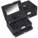 Sacher šperkovnice Carola Crystallo černá – Zboží Dáma