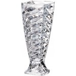 Crystalite Bohemia Skleněná váza Facet 375 mm – Hledejceny.cz