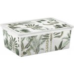 Kis 11 l průhledná zelená 37x26x14 cm – Sleviste.cz