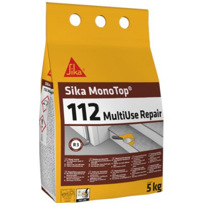 Sika Mini Pack MonoTop-112 MultiUse Repair 5Kg, malta pro opravy betonu – Zboží Mobilmania