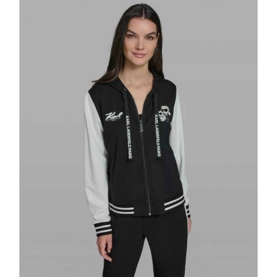 Karl Lagerfeld dámská mikina DUO PATCH – Zbozi.Blesk.cz
