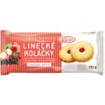 Klasa Linecné koláčky s ovocnou náplní 150 g – Zboží Dáma