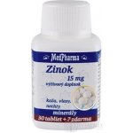 MedPharma Zinek 15mg 37 tablet – Hledejceny.cz