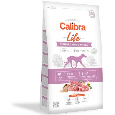 Calibra Dog Life Junior Large Breed Lamb 2 x 12 kg – Zboží Mobilmania