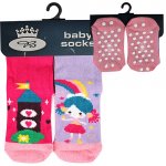 Dora ABS kojenecké veselé ponožky Boma PRINCEZNA mix barev – Zboží Mobilmania