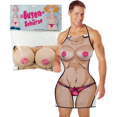 Kuchyňská zástěra Ženské tělo s prsy – Zboží Mobilmania