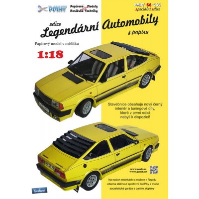 PMHT Škoda Rapid 136 (1987) žlutá 1:18 – Zbozi.Blesk.cz