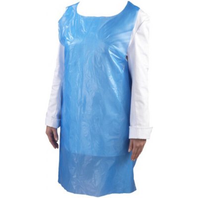 ODEL Zástěra PE fólie 125x75cm modrá 100ks – Hledejceny.cz
