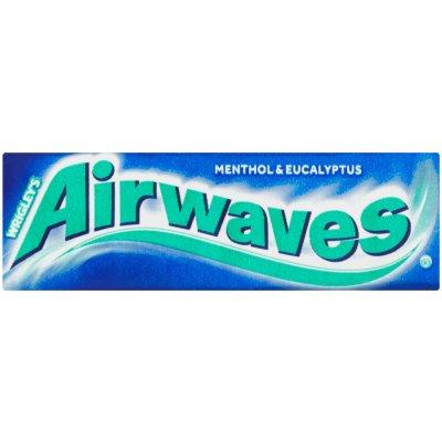 Airwaves Menthol & Eukalyptus Žvýkačky dražé 14 g – Hledejceny.cz