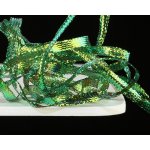 Sybai Hřbítková Stuha Mirage Braidback Black Dark Green 3,5mm 1m – Hledejceny.cz