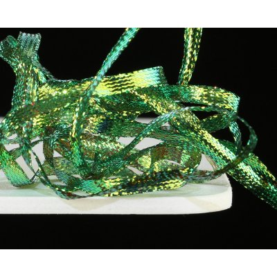 Sybai Hřbítková Stuha Mirage Braidback Black Dark Green 3,5mm 1m – Hledejceny.cz