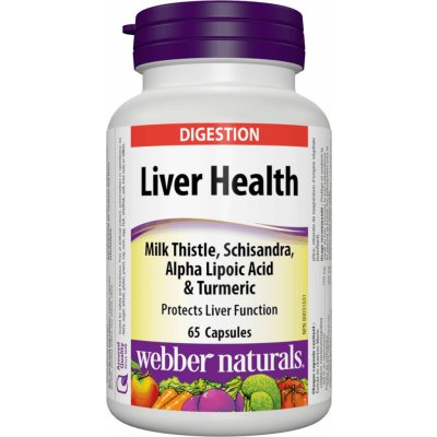 Webber Naturals Liver Health 65 kapslí