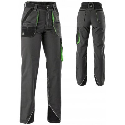 Canis CXS kalhoty do pasu SIRIUS AISHA dámské šedo-zelené – Sleviste.cz