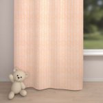 Biante Dětský bavlněný závěs Sandra SA-213 Listy na meruňkově oranžovém 130x220 cm – Hledejceny.cz