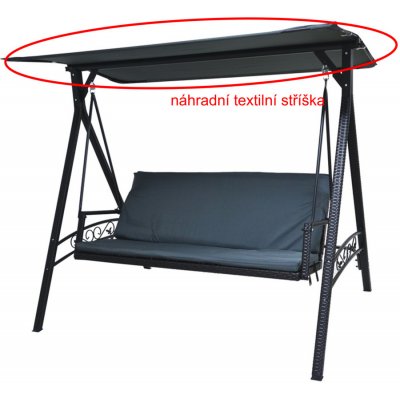 Rojaplast Stříška Rattan Šedá – Zboží Dáma