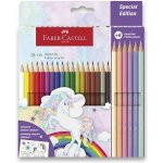 Faber Castell 111221 limitovaná edice jednorožec 24 ks – Zboží Mobilmania