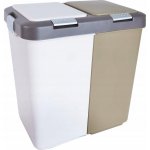Orion Plastový Odpadkový koš 40 l bílý – Hledejceny.cz