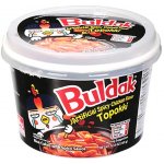 Samyang Rýžové koláčky s příchutí pikantního kuřete Buldak Tteokbokki 185 g – Zboží Dáma