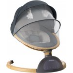 KikkaBoo Houpací lehátko elektrické Ashlee Dark Grey – Hledejceny.cz