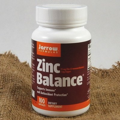 Jarrow Zinc Balance Zinek + Měď 100 kapslí