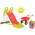 Smoby 310262-3 set Toboggan KS s vodou a ÉCOIFFIER kolečko s vědro setem – Zboží Dáma