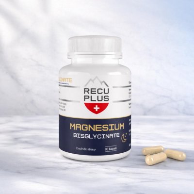 Vitakom RECUPLUS Magnesium Bisglycinate 90 kapslí – Hledejceny.cz