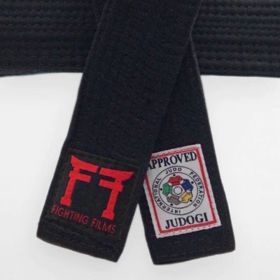 Pásek Fighting Films IJF Approved barevný – Zboží Dáma