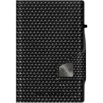 TRU VIRTU Wallet Click & Slide leather Diagonal Carbon Black – Zboží Mobilmania