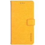 Pouzdro VSECHNONAMOBIL 30040 IDEWEI Peňaženkový kryt Alcatel 3L 2020 žlutý – Zboží Mobilmania