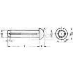 hřeb rýhovaný 4.0x8 BEZ PÚ půlkulatá hlava DIN 1476 – Zbozi.Blesk.cz
