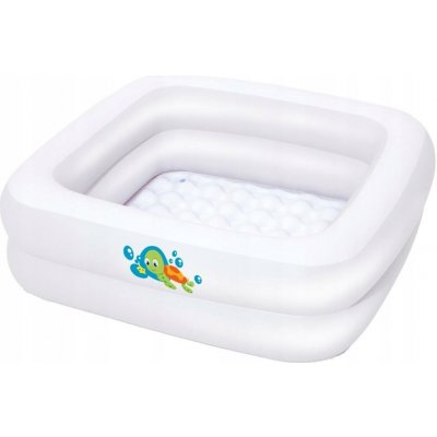 Bestway Nafukovací cestovní vanička 86 x 86 x 25cm – Zboží Dáma