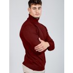 Pánský elegantní bordó rolák – Zboží Dáma
