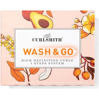 Curlsmith Wash & Go Kit – Hydratační sada pro vlny a kudrny 827 ml – Zboží Mobilmania