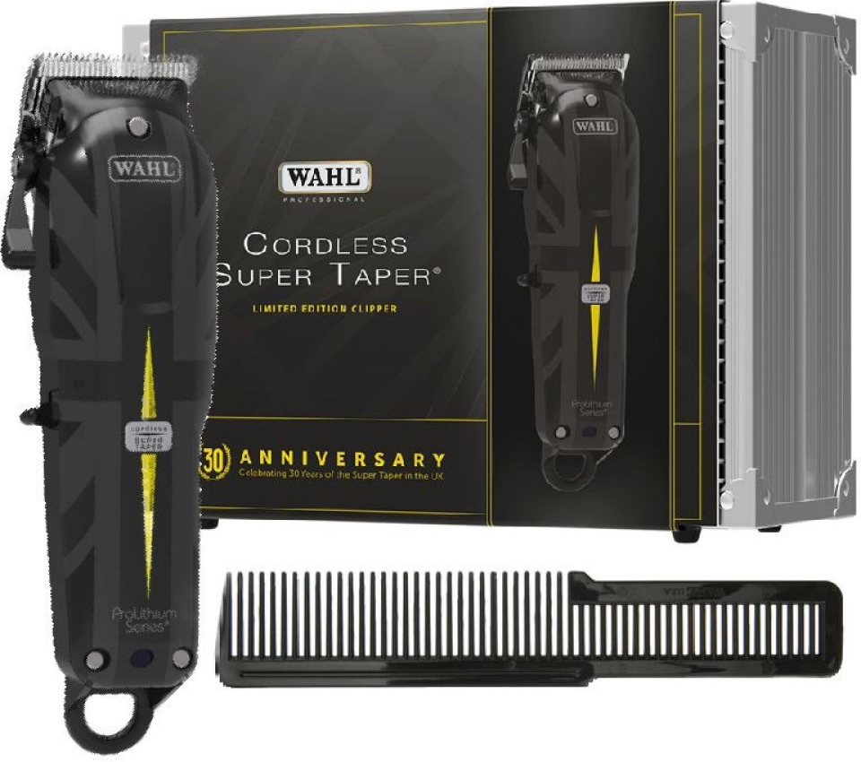 wahl cordless super taper union jack limited edition