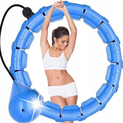 MSport Hula hoop s výstupky 46 cm modrý – Hledejceny.cz