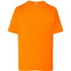 Dětské tričko dětské tričko krátký rukáv JHK oranžové