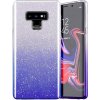 Pouzdro a kryt na mobilní telefon Samsung 1Mcz Shining Duo TPU třpytivé Samsung Galaxy A32 5G stříbrné modré