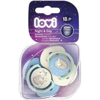 Lovi Silikon dynamický Night & Day pro chlapce 2 ks – Zboží Mobilmania