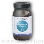 Viridian Magnesium Citrate with Vitamin B6 90 kapslí – Hledejceny.cz