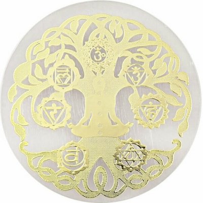 Nefertitis Selenit Strom života a Buddha - dekorace NF46853 - cca 0,75 x 6 cm – Hledejceny.cz
