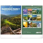 Nástěnný Národní parky Čech a Moravy 2026 – Zboží Dáma