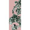 Tapety Komar Vliesová fototapeta Monstera Rosé rozměry 100 x 250 cm