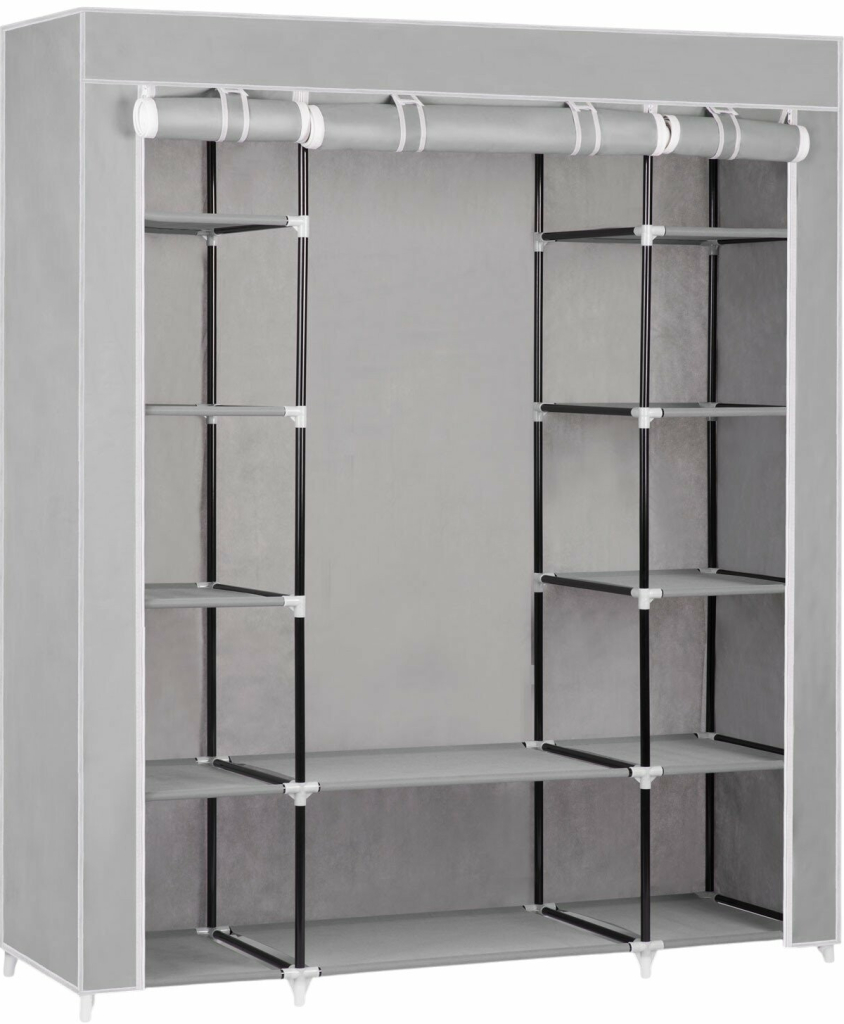 Massido 680001 45 x 135 x 170 cm světle šedý